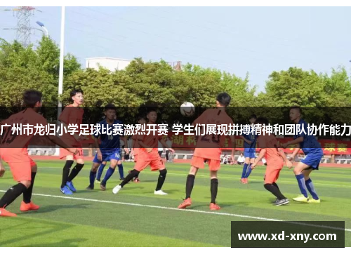 广州市龙归小学足球比赛激烈开赛 学生们展现拼搏精神和团队协作能力